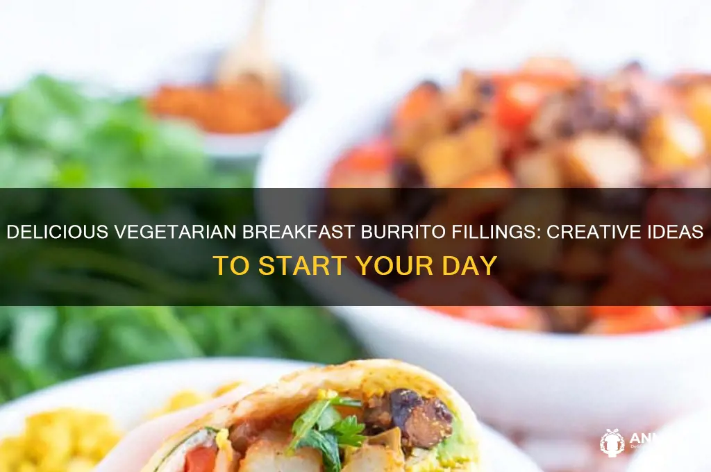 what to put in a vegetarian breakfast burrito