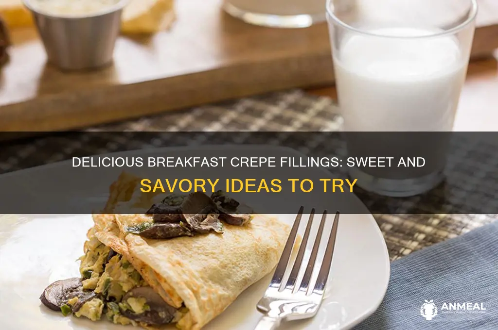 what to put in breakfast crepes