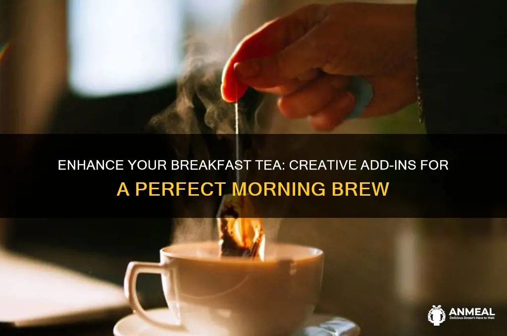 what to put in breakfast tea