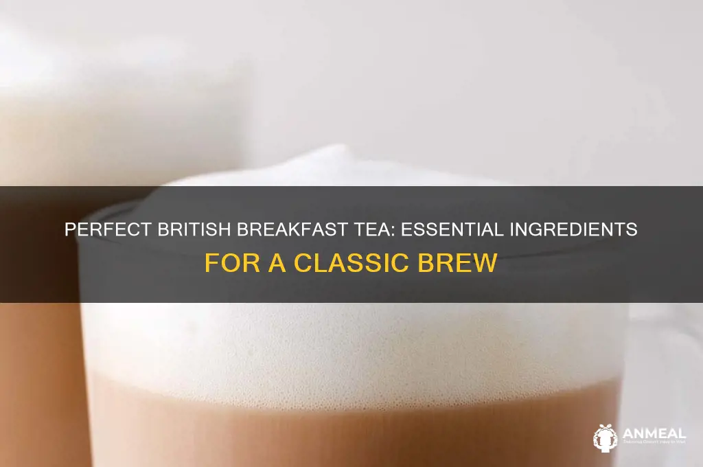 what to put in british breakfast teat