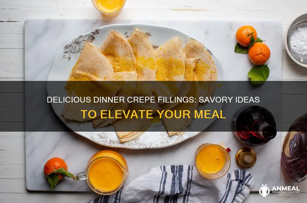 what to put in dinner crepes