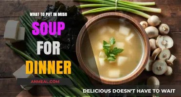 Delicious Dinner Ideas: Creative Ingredients to Elevate Your Miso Soup