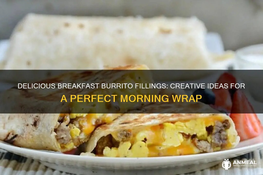 what to put in my breakfast burrito