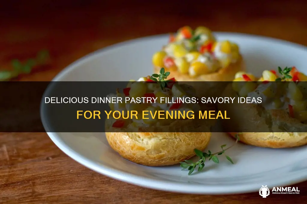 what to put in pastry for dinner