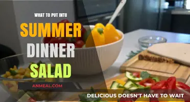 Fresh Summer Dinner Salad Ideas: Ingredients for a Light and Flavorful Meal