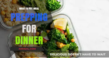 Easy Dinner Meal Prep Ideas for Busy Weeknights