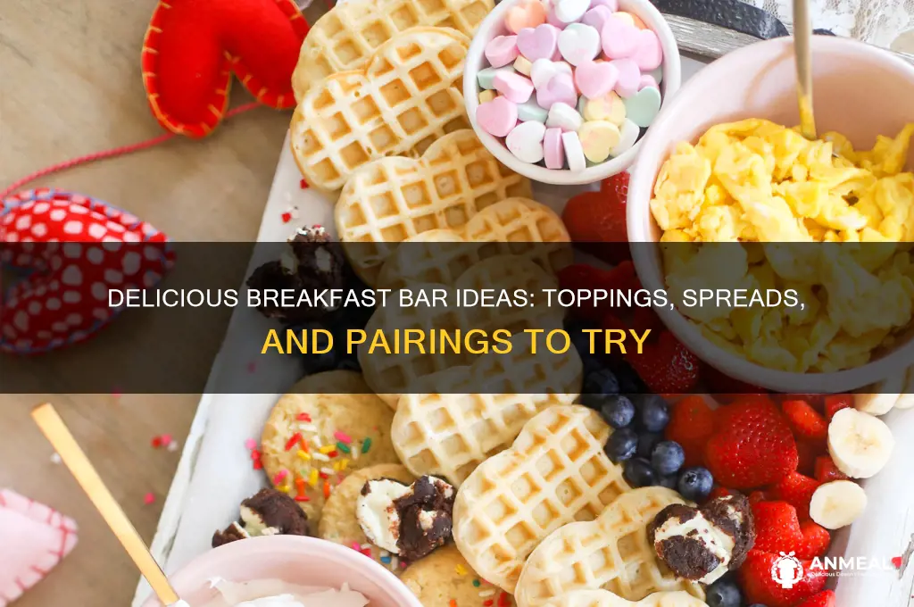 what to put on a breakfast bar