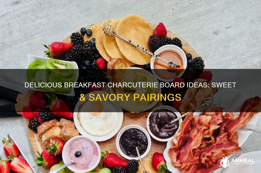 what to put on a breakfast charcuterie board