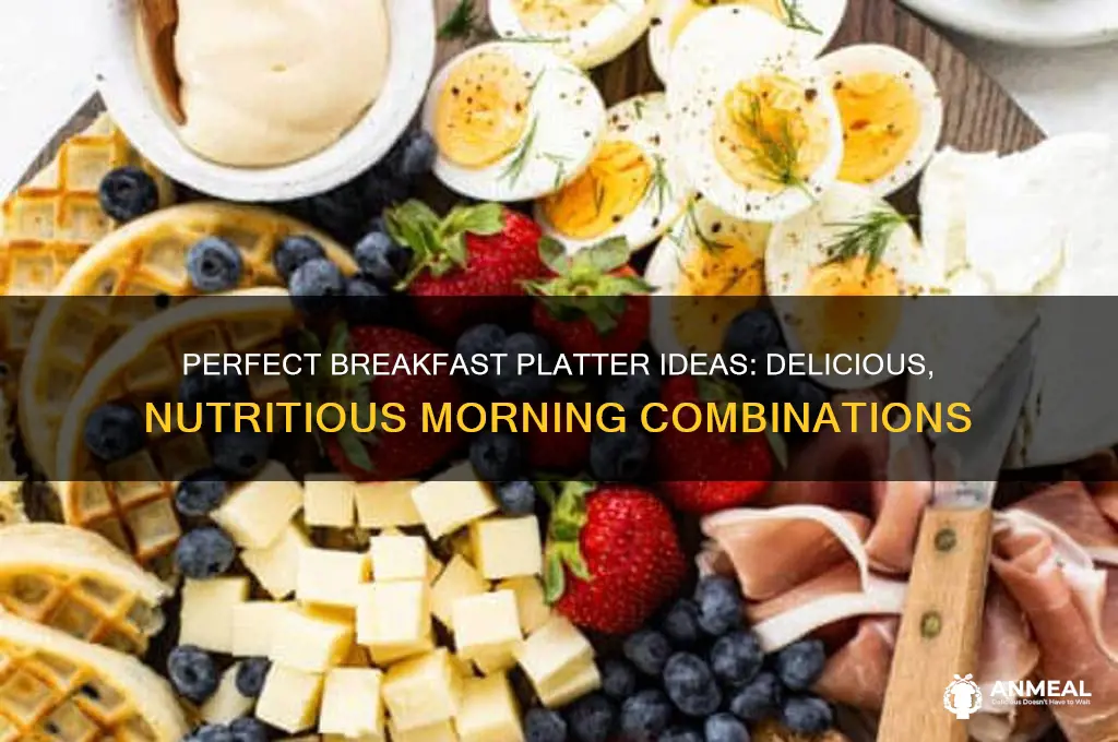 what to put on a breakfast platter