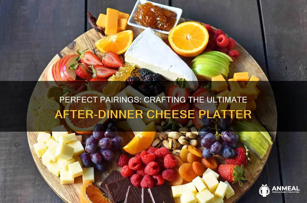 what to put on an after dinner cheese platter