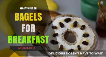 Bagel Toppings: Breakfast Edition