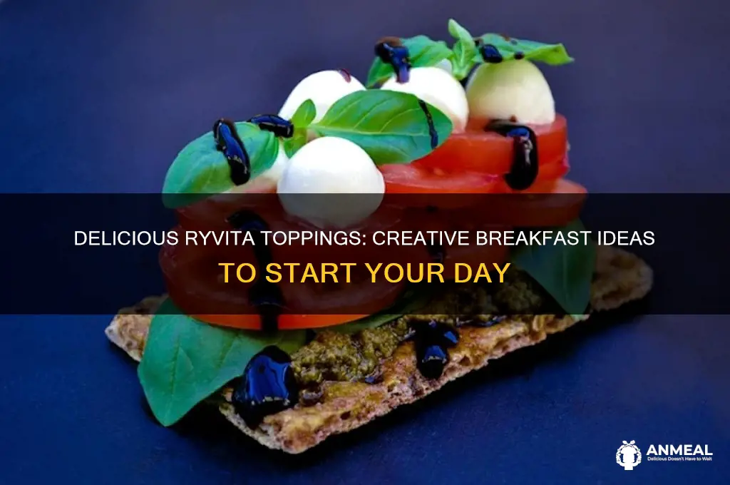 what to put on ryvita for breakfast