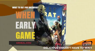 Early Game Breakfast Rats: Best Choices for Quick Energy Boost