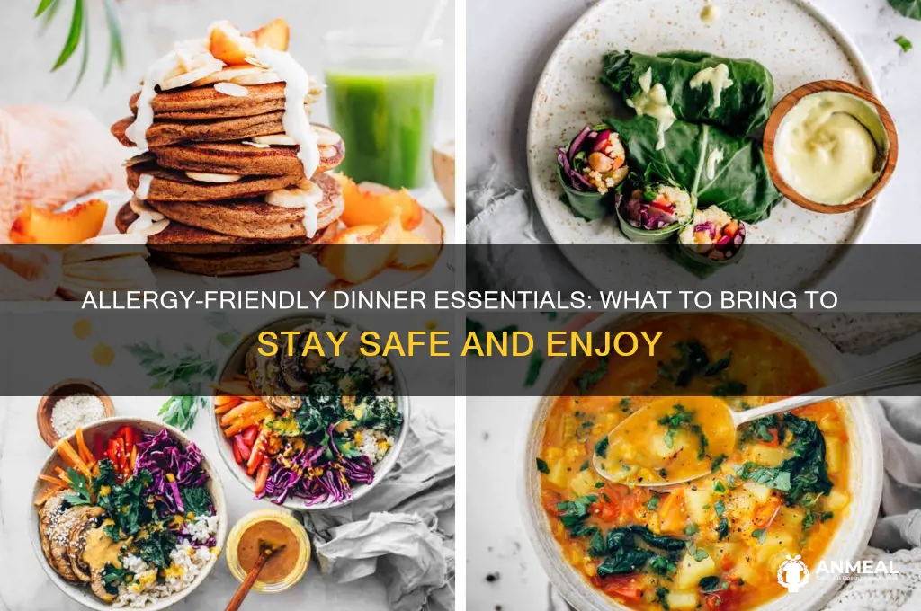 what to ring to a dinner if you have allergies