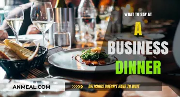 Mastering Business Dinner Conversations: Etiquette, Topics, and Networking Tips