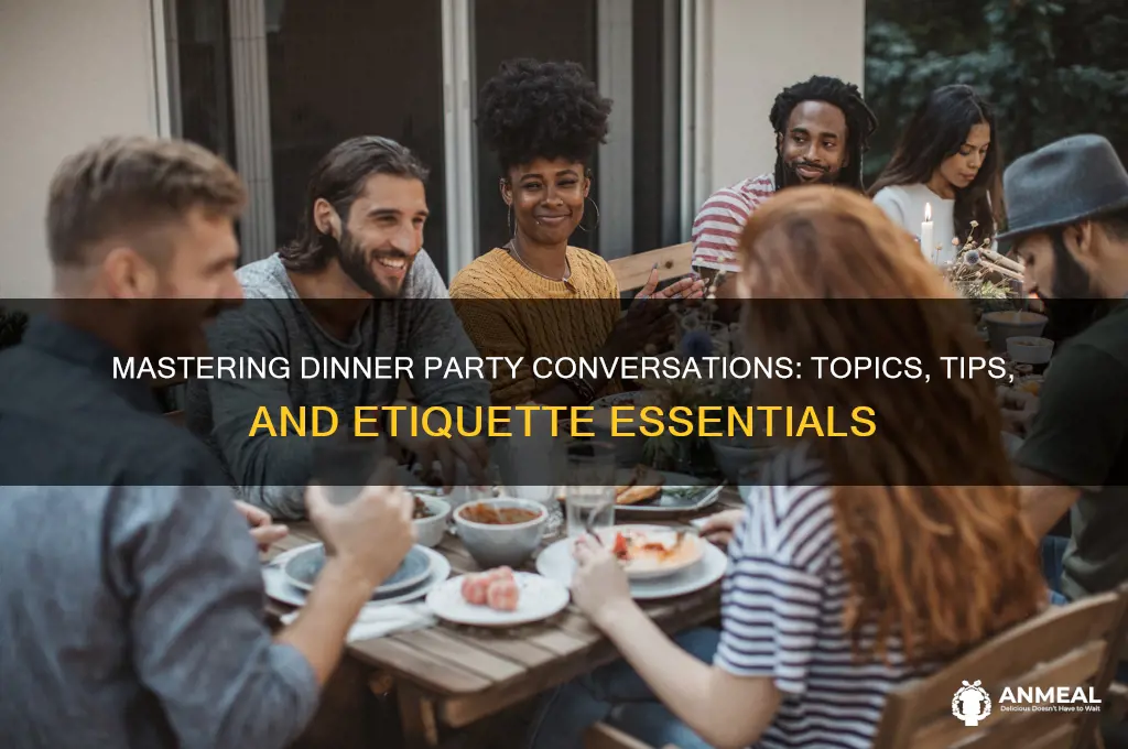 what to say at a dinner party