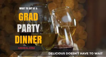 Celebrate Your Grad: Perfect Toasts and Speeches for Dinner