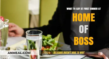 Impress Your Boss: Perfect Conversation Tips for Your First Home Dinner