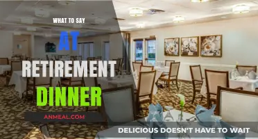 Honoring a Legacy: Perfect Words for a Memorable Retirement Dinner