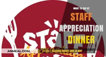 Honoring Your Team: Perfect Words for a Staff Appreciation Dinner