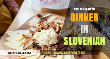 Dobro jutro! Essential Slovenian Phrases to Use Before Dinner