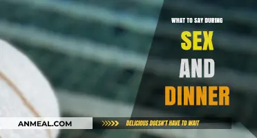 Spicing Up Conversations: Mastering What to Say During Sex and Dinner