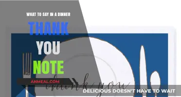 Expressing Gratitude: Crafting the Perfect Dinner Thank You Note