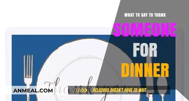 Warm Words to Express Gratitude After a Delicious Dinner Invitation