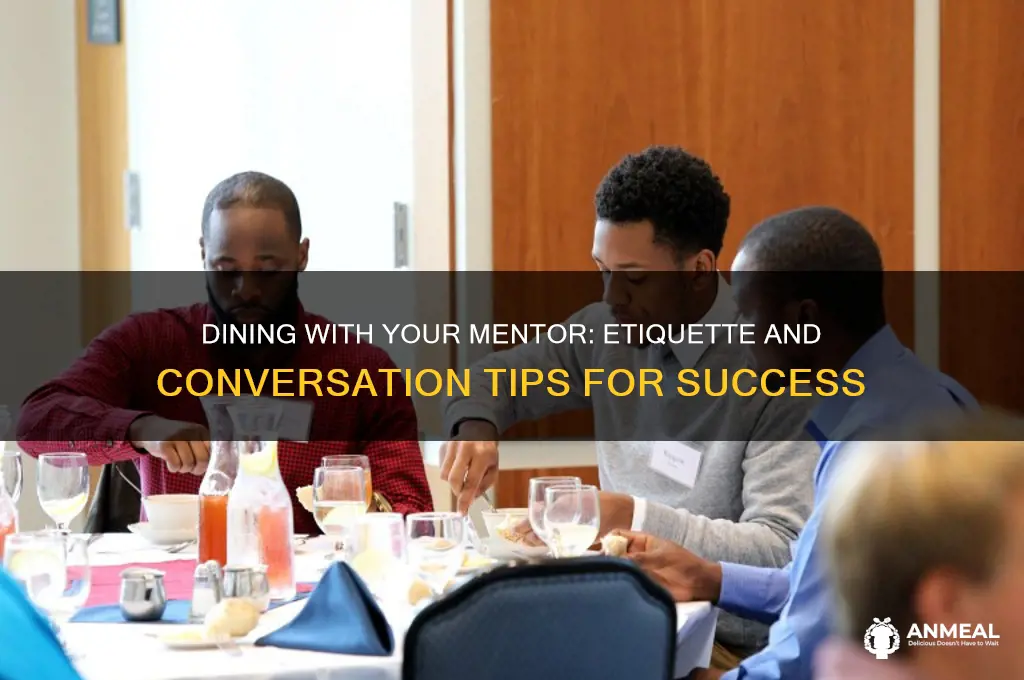 what to say when your mentor invite you for dinner