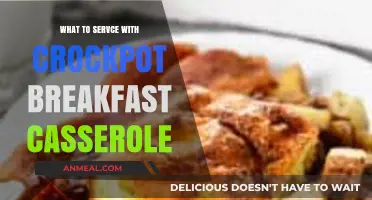 Delicious Pairings: Perfect Sides for Your Crockpot Breakfast Casserole