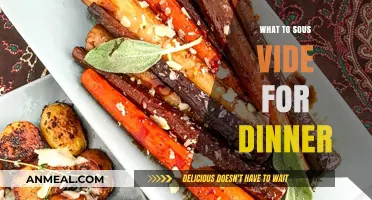 Delicious Sous Vide Dinner Ideas: Perfect Recipes for Tonight's Meal