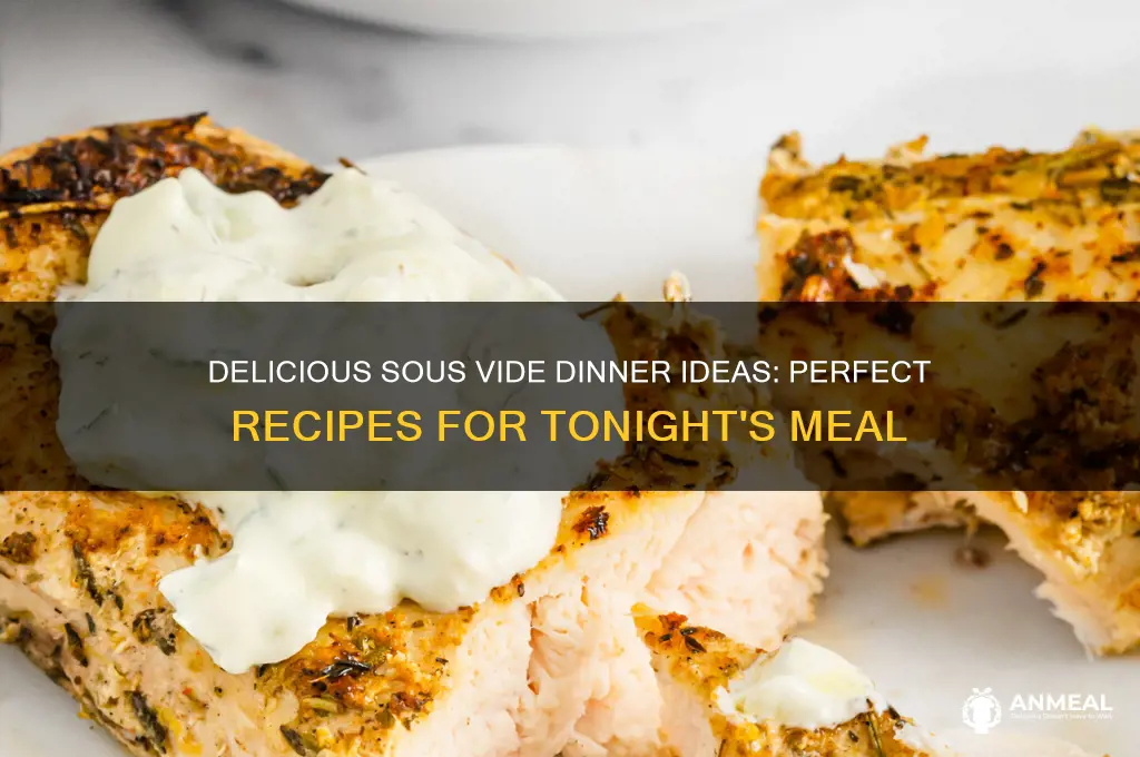 what to sous vide for dinner