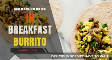 Ham-Free Breakfast Burrito: Delicious and Creative Substitute Ideas