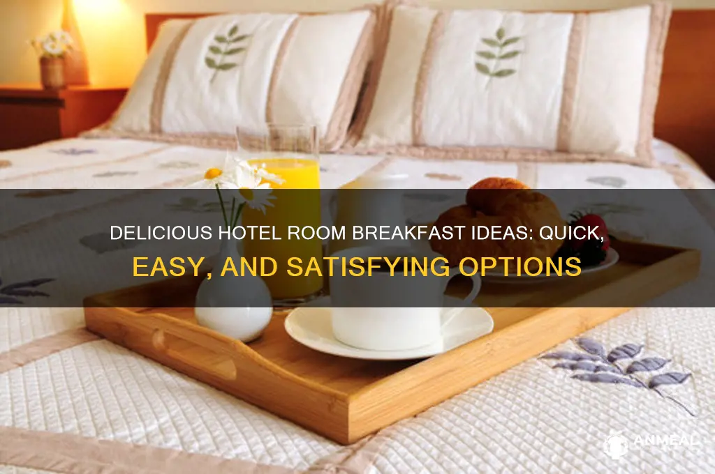 what to take for breakfast in hotel room