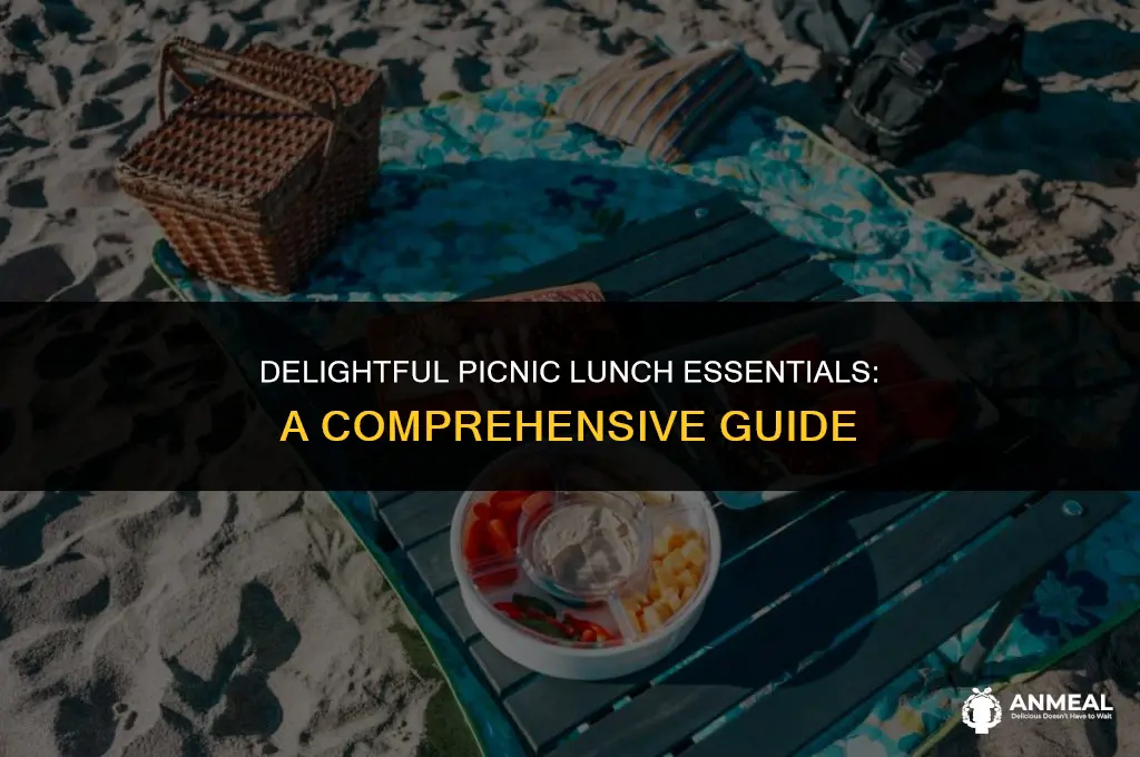 what to take on a picnic lunch