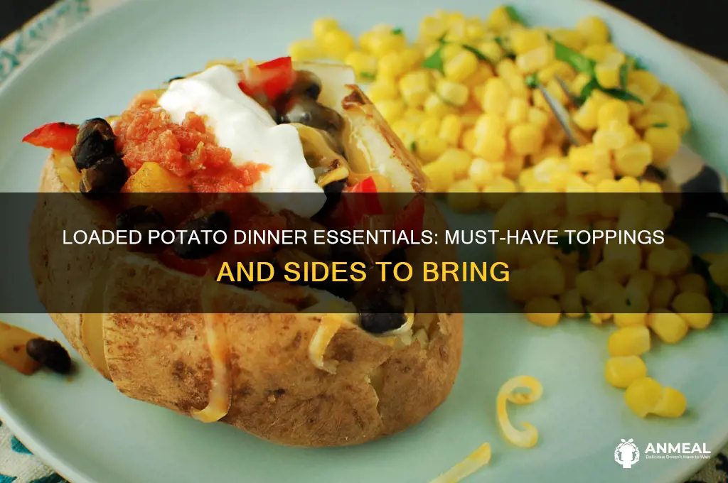 what to take to a loaded potato dinner