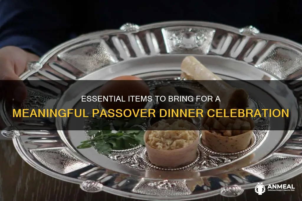 what to take to a passover dinner