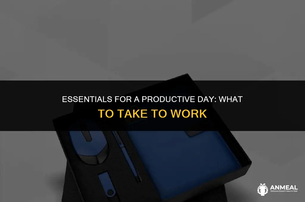 what to take to work