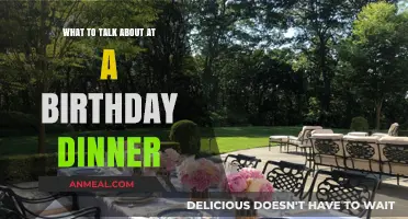 Spark Joyful Conversations: Birthday Dinner Topics to Celebrate and Connect