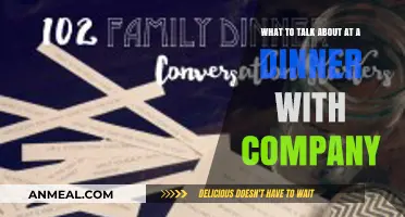 Engaging Dinner Conversations: Topics to Impress and Connect with Company