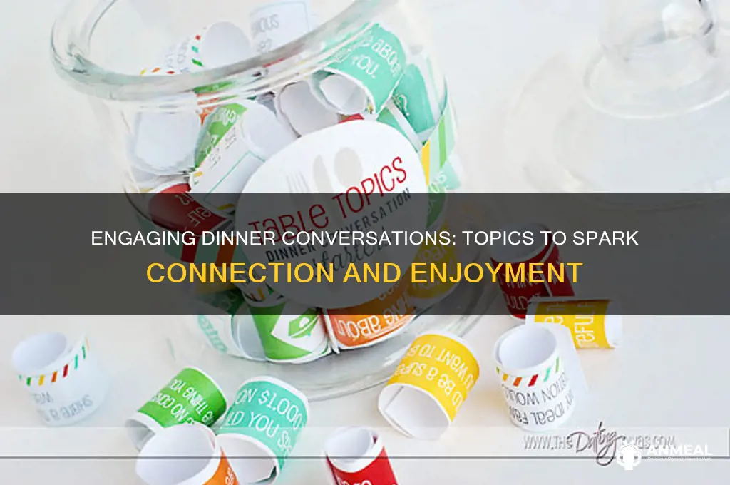 what to talk about at dinner