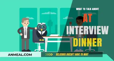 Mastering Interview Dinner Conversations: Topics to Impress and Connect