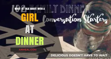 Engaging Dinner Conversations: Topics to Charm and Connect with Her