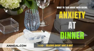 Navigating Dinner Conversations with Social Anxiety: Tips for Comfortable Chats