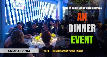 Crafting Memorable Dinner Events: Key Considerations for a Perfect Evening