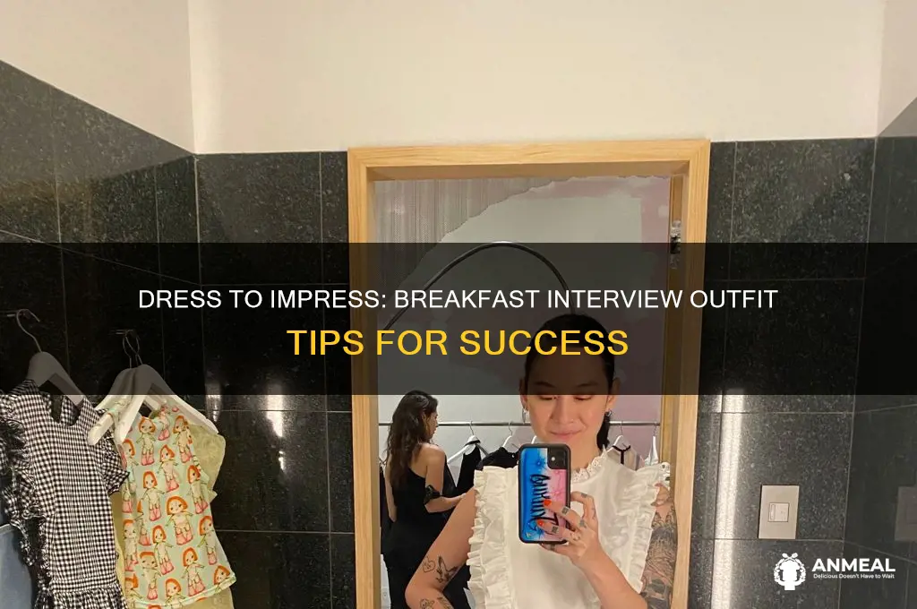 what to wear for a breakfast interview