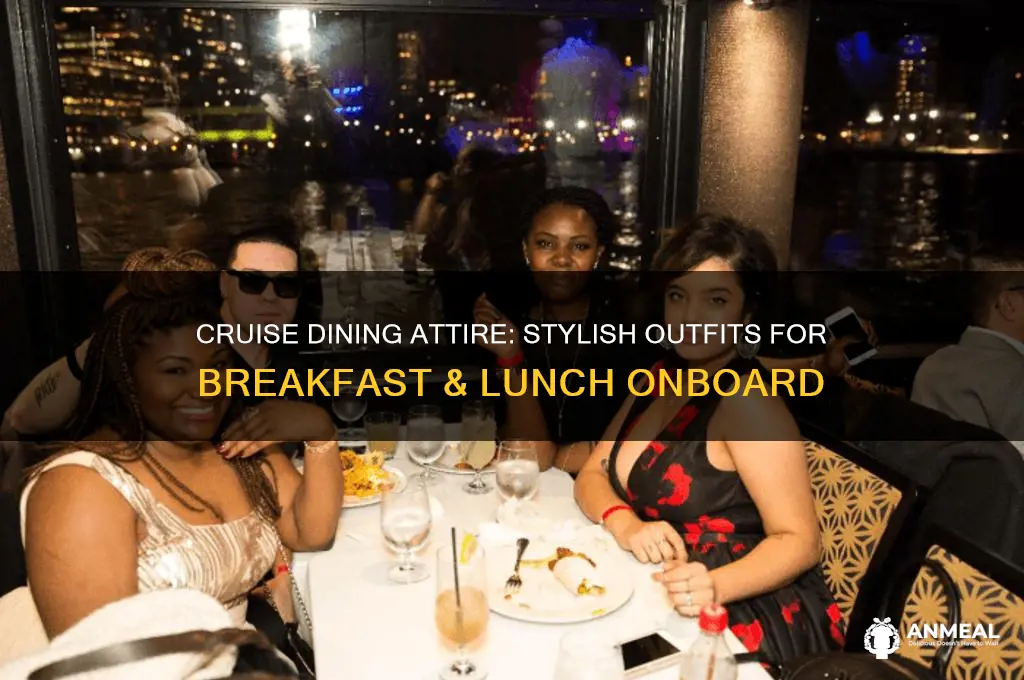 what to wear for breakfast lunch on a cruise