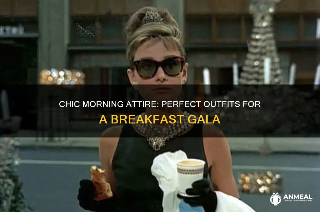 what to wear to a breakfast gala