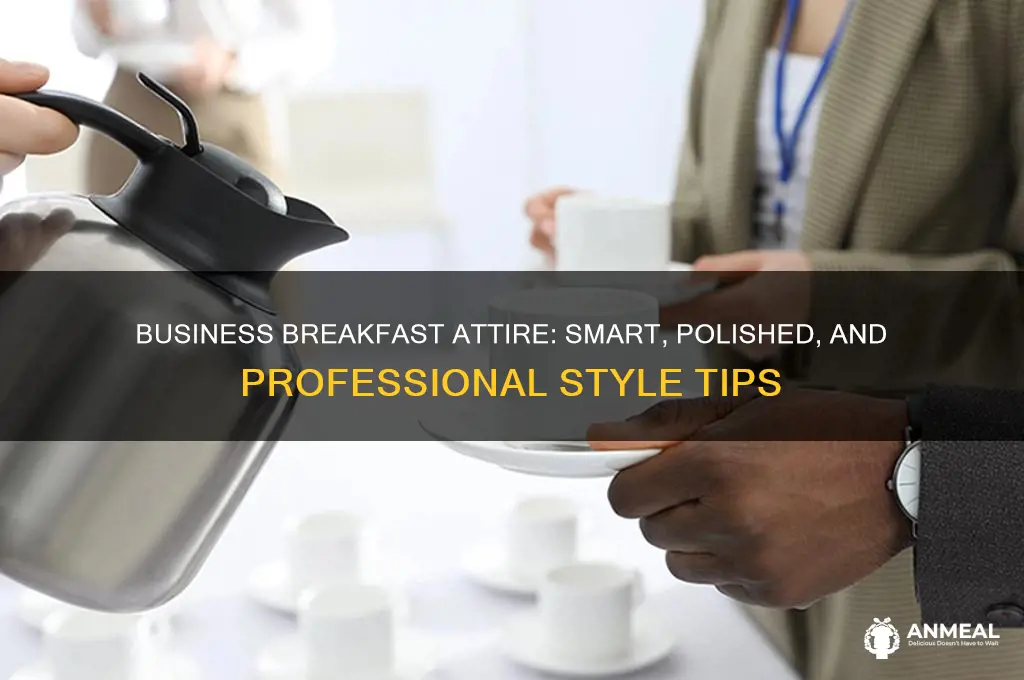 what to wear to a business breakfast