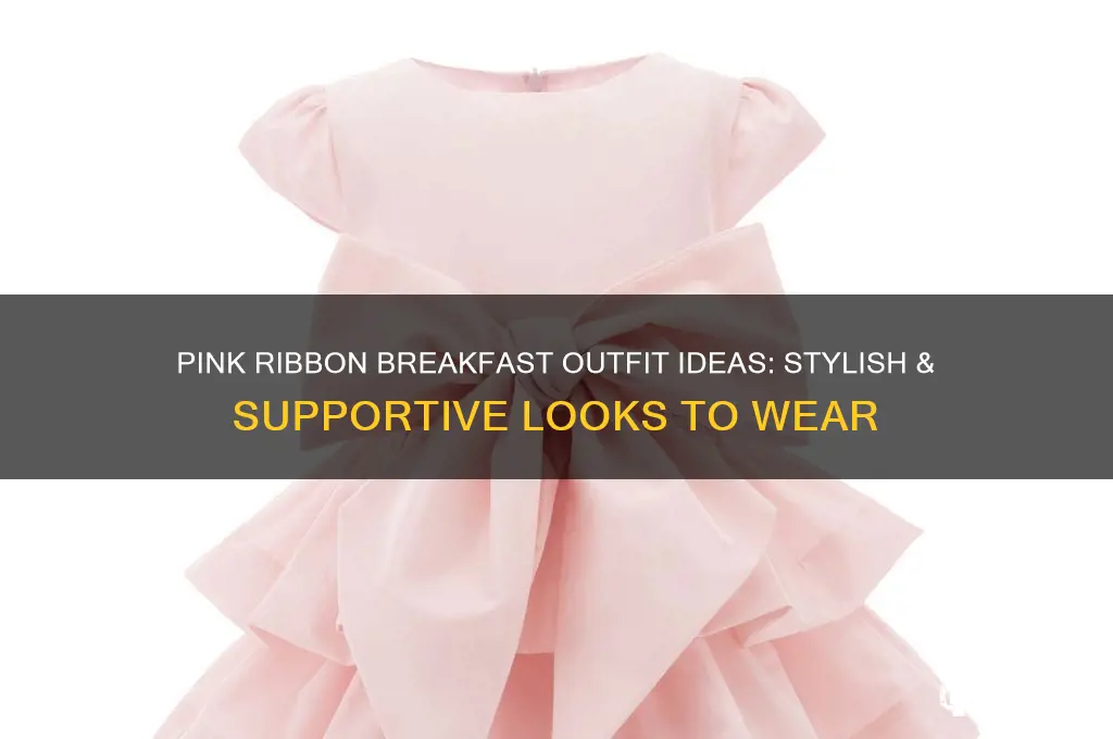 what to wear to pink ribbon breakfast